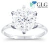 Lab High Grade Diamond Solitaire Ring 2 ⅓Carat