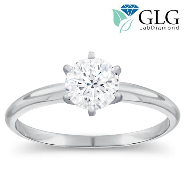 1ct. Solitaire Lab-Grown Diamond Ring