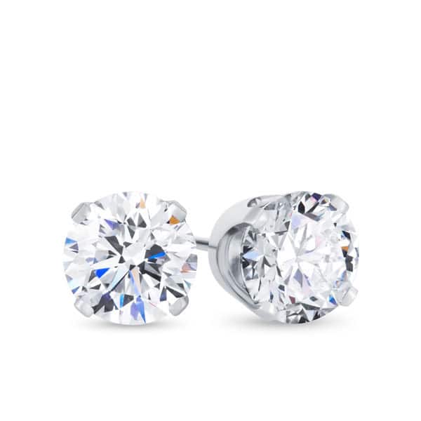 3/4 Carat High Grade Diamond Stud Earrings