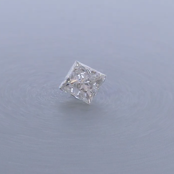 0.71 Carat Princess GIA Natural Diamond G-SI1 Very Good symmetry, Excellent polish.