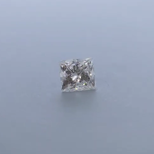 3.03 Carat Princess EGL Natural Diamond G-vs1 GOOD symmetry, VERY GOOD polish.