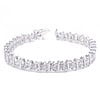 2 1/2ct Diamond Tennis Bracelet S-Link Style 14K Gold