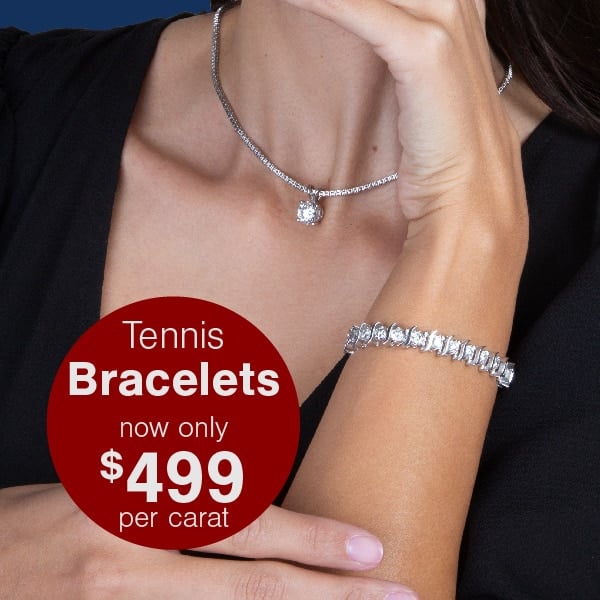 Diamond Tennis Bracelets S-Link