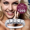 1/2 Carat Natural Diamond Anniversary Ring