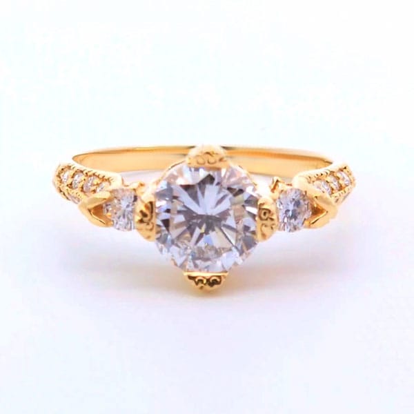1 3/4 ct Diamond Designer 18K Ring