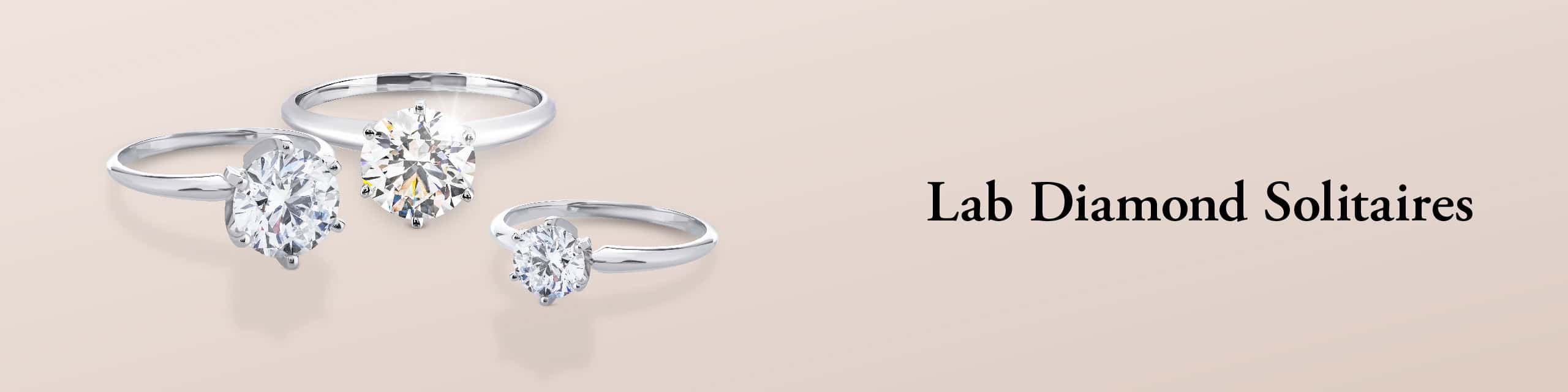 3/4 Carat Lab-Grown Diamond Heart Solitaire Ring