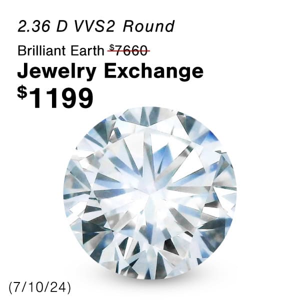 Lowest Price Eco Diamond – 2.36 ct Round D-VVS2 IGI LG627424656 - Ideal cut, Excellent symmetry, Excellent polish.