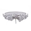 1ct Lab Oval Semi Mount