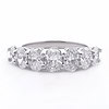 3/8ct Lab Oval 7-Stone Ring in 10k Gold