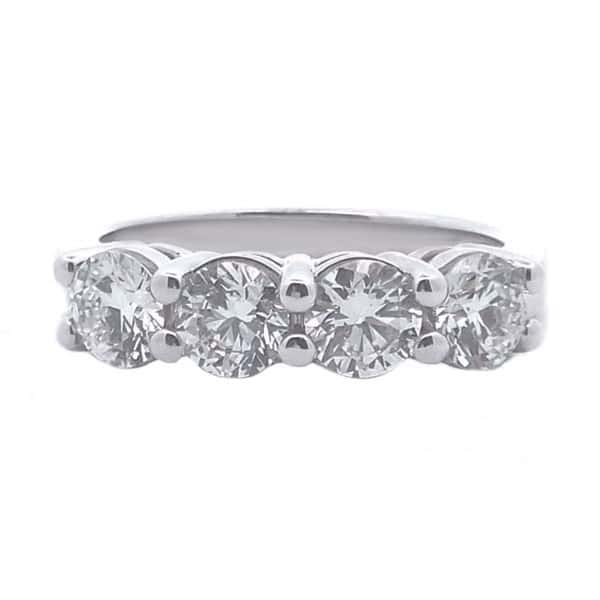 2ct 4-Stone Anniversary Band