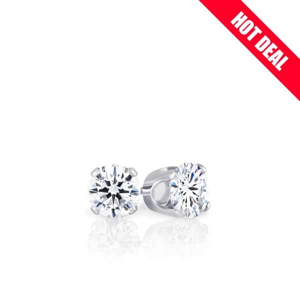 1/4 Carat Great Value Diamond Stud Earrings
