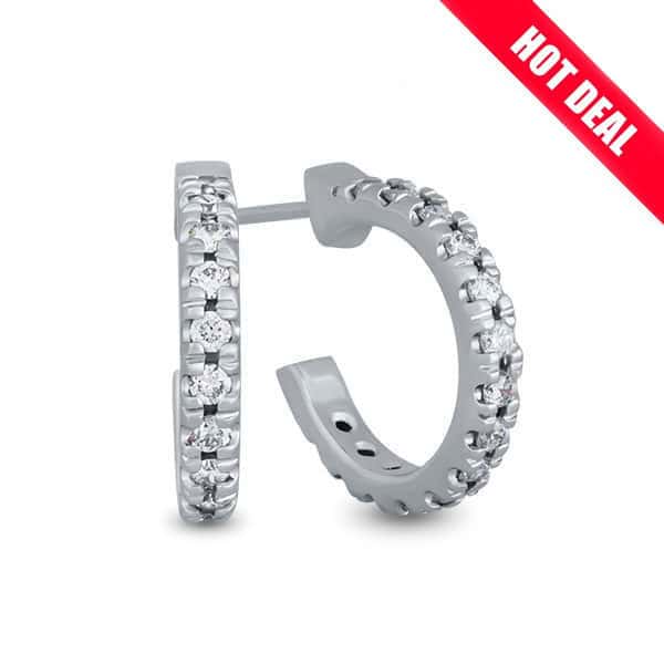 Huggies Earrings in 14K