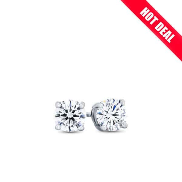 1/4 Carat Great Value Diamond Stud Earrings