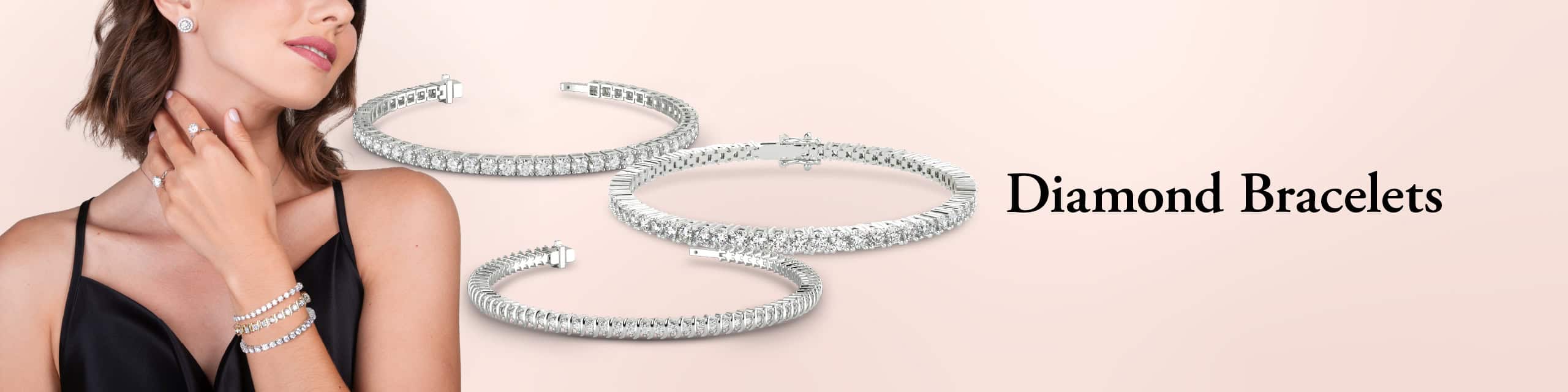 2ct Tennis Bracelet Prong Style 14K Gold