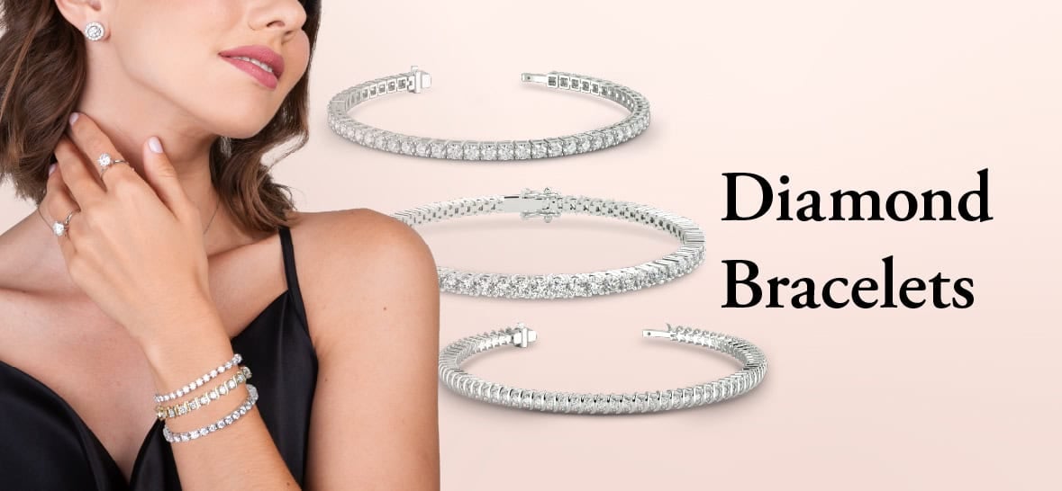 2ct Tennis Bracelet Prong Style 14K Gold