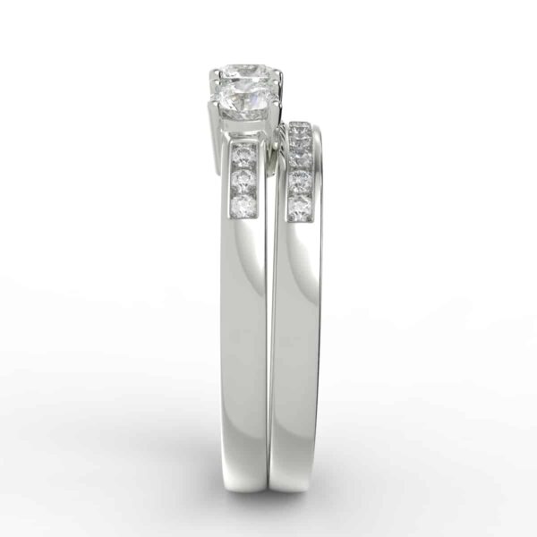 1 carat diamond bridal set *with center diamond*