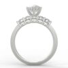 1 carat diamond wedding semi mount set