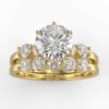 1 carat diamond wedding semi mount set