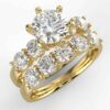1 1/3 carat diamond wedding semi mount set
