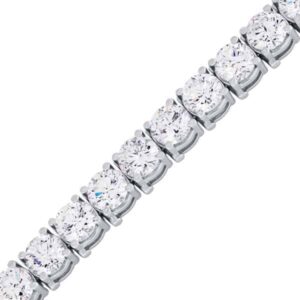 lab grown diamond tennis bracelet (26 ct)