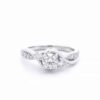 1/3 carat 3 stone diamond ring mount
