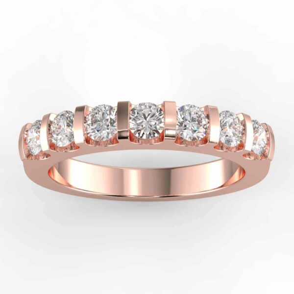 1 ⅒ carat diamond anniversary ring
