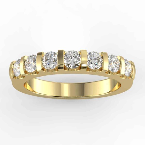 1 ⅒ carat diamond anniversary ring