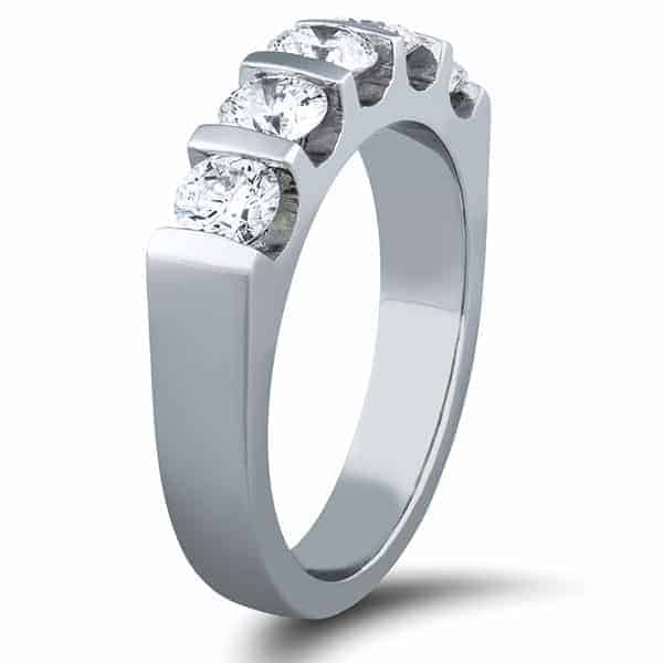 1ct diamond anniversary ring