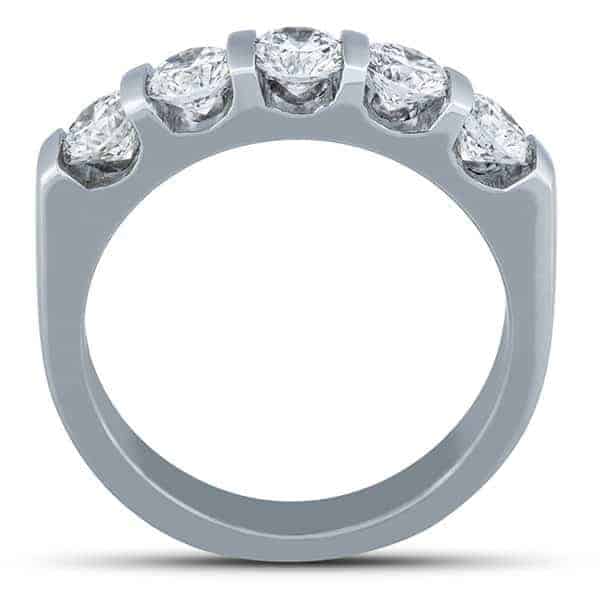 1ct diamond anniversary ring