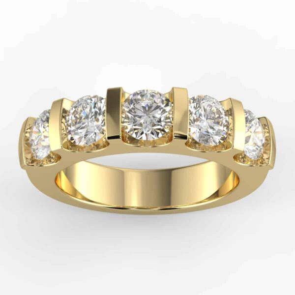 1 1/3ct diamond anniversary ring