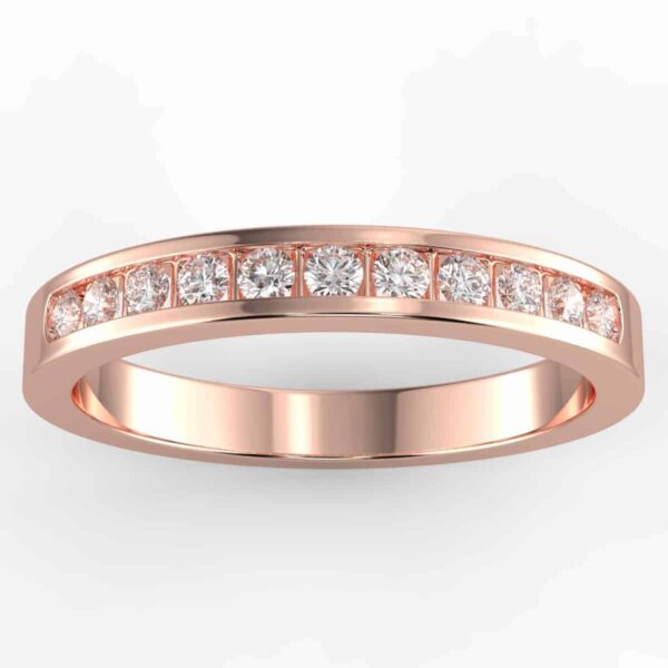 1/3 carat diamond anniversary band