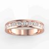 1 carat diamond anniversary band