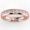 3/4 carat diamond anniversary band