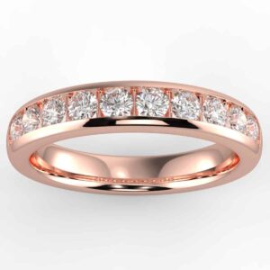 3/4 carat diamond anniversary band