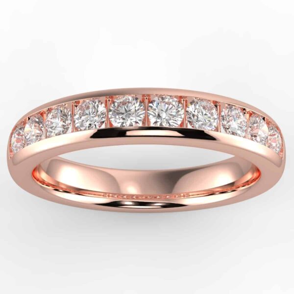 3/4 carat diamond anniversary band