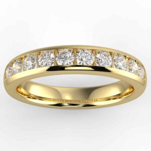 3/4 carat diamond anniversary band