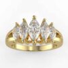 7/8 carat marquise diamond women's ring