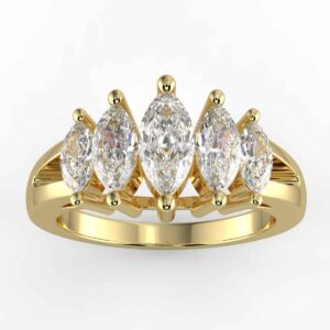 7/8 carat marquise diamond women's ring