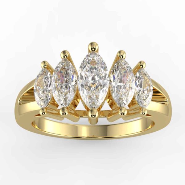 7/8 carat marquise diamond women's ring