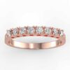 1/3 carat diamond anniversary band