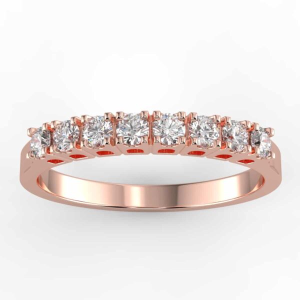 1/3 carat diamond anniversary band