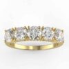 5/8 carat diamond anniversary ring in your choice of metal.