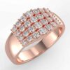 3/4ct diamond anniversary ring