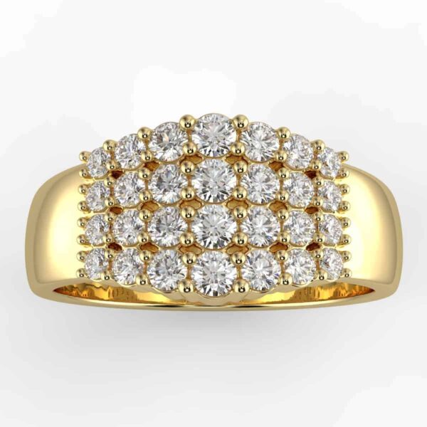 3/4ct diamond anniversary ring
