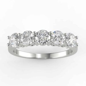 1ct diamond anniversary ring