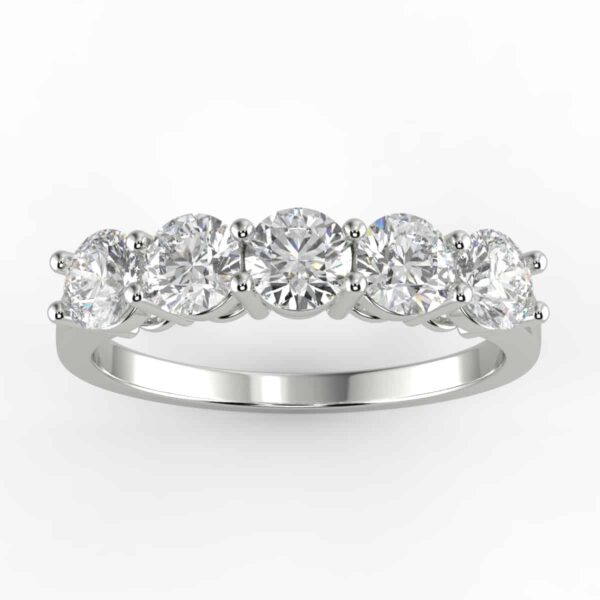 1ct diamond anniversary ring