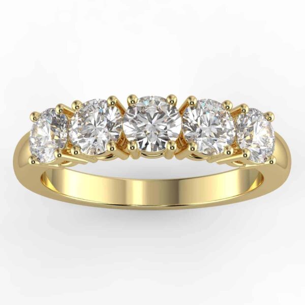 1 1/2 carat diamond anniversary ring