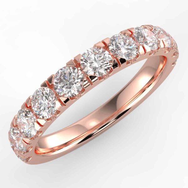 1 carat diamond anniversary band