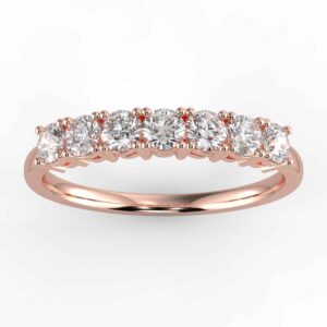 1ct 5 stone diamond anniversary ring