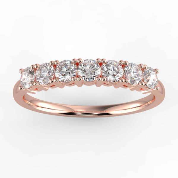 1ct 5 stone diamond anniversary ring